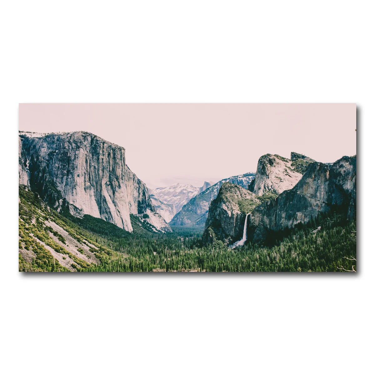 Pink Yosemite Wall Art