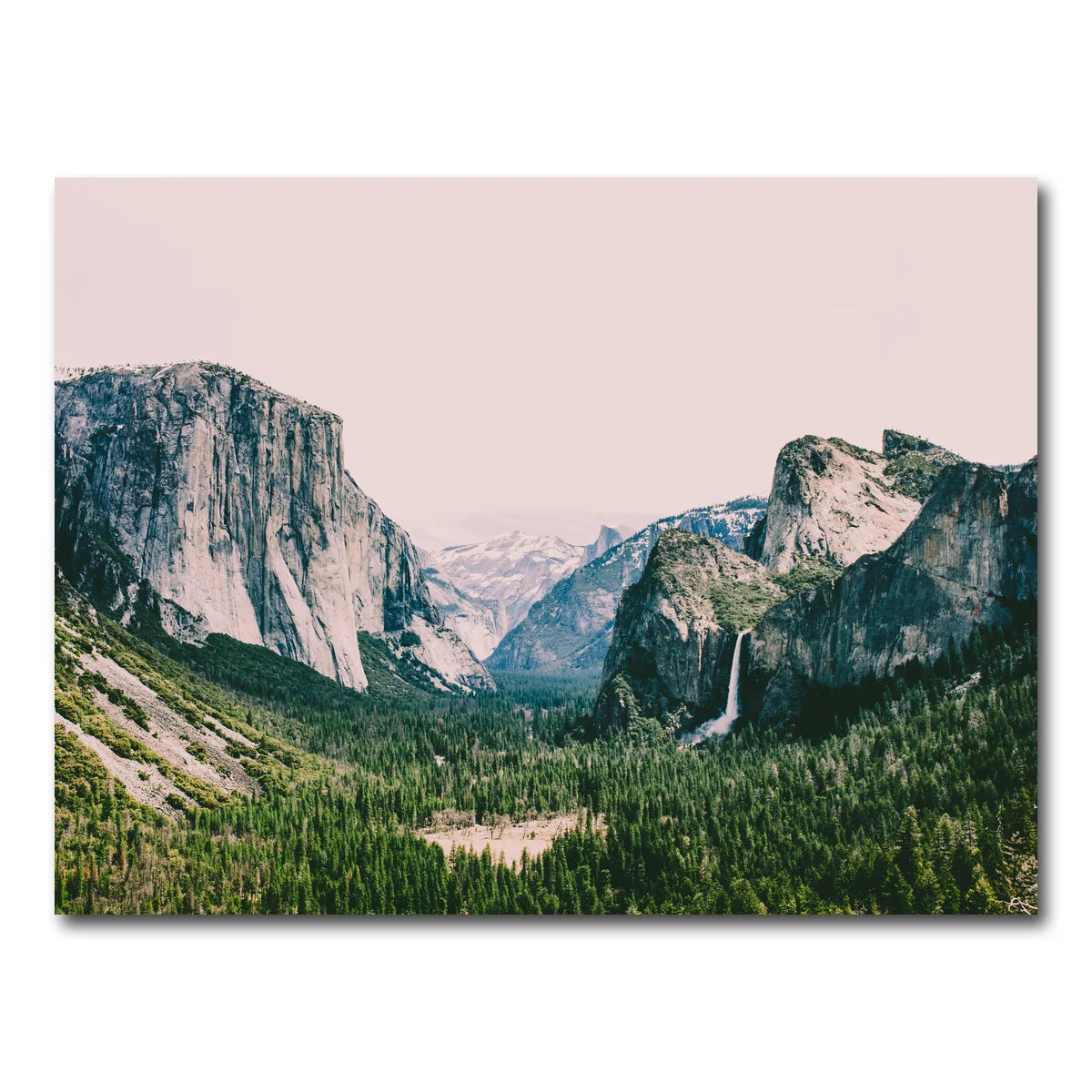 Pink Yosemite Wall Art