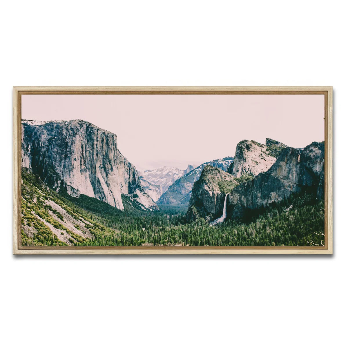 Pink Yosemite Wall Art