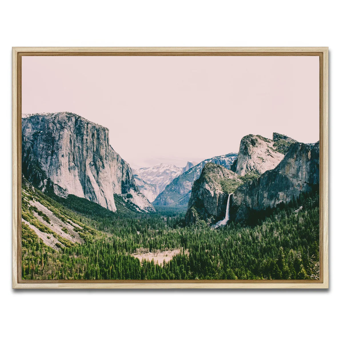 Pink Yosemite Wall Art