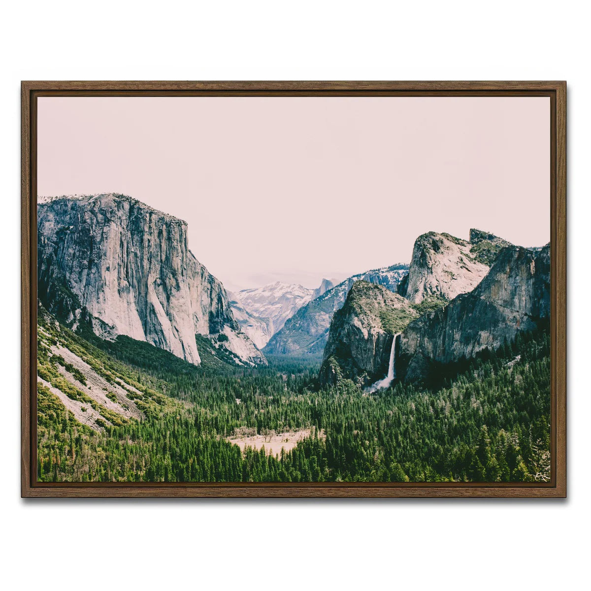 Pink Yosemite Wall Art
