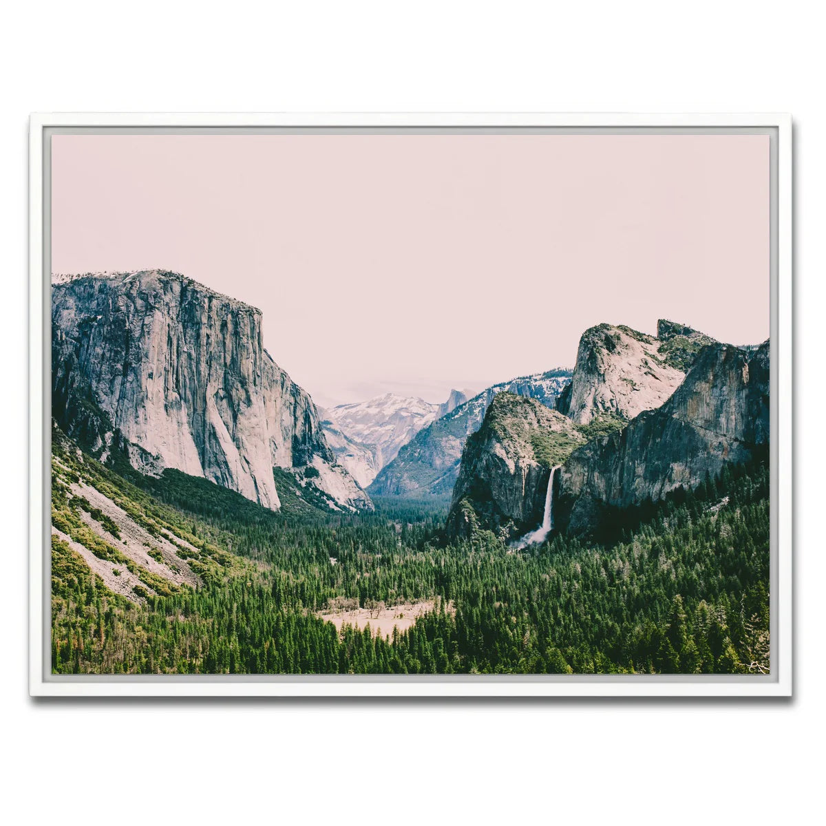 Pink Yosemite Wall Art