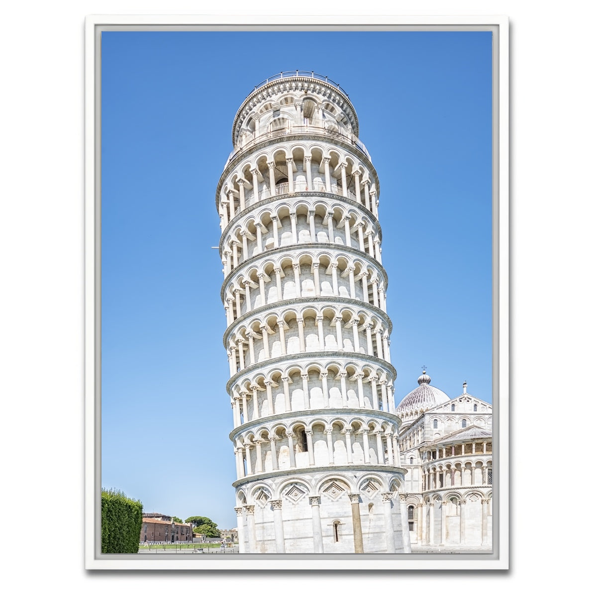 AUTO-MOCKUP WHITE | Pisa | 1 Piece | White Framed Canvas | group=3x4