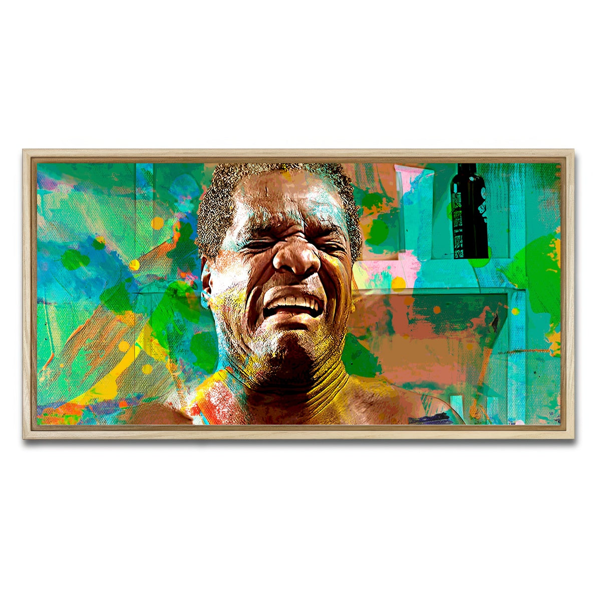 AUTO-MOCKUP WHITE | Pops | 1 Piece | Natural Framed Canvas | group=2x1