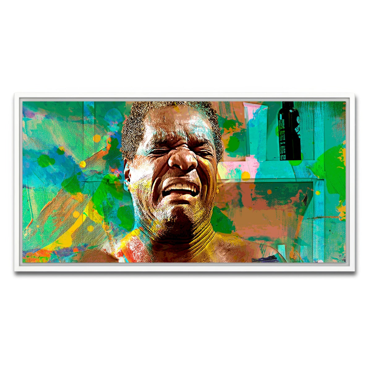 AUTO-MOCKUP WHITE | Pops | 1 Piece | White Framed Canvas | group=2x1