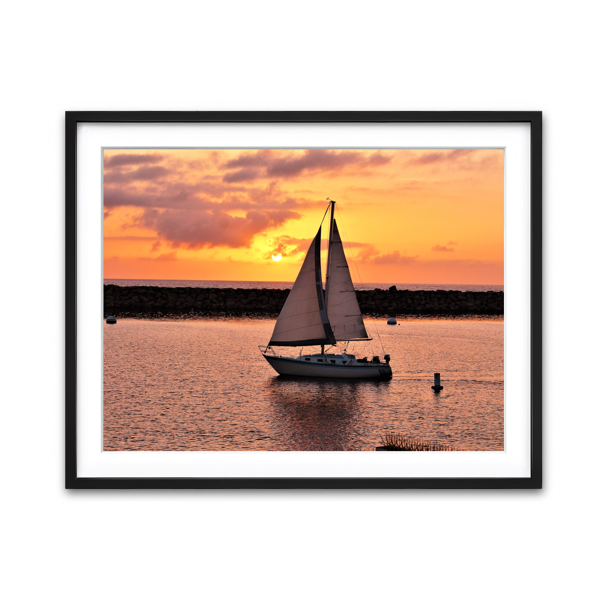 Framed Print 4x3 Black