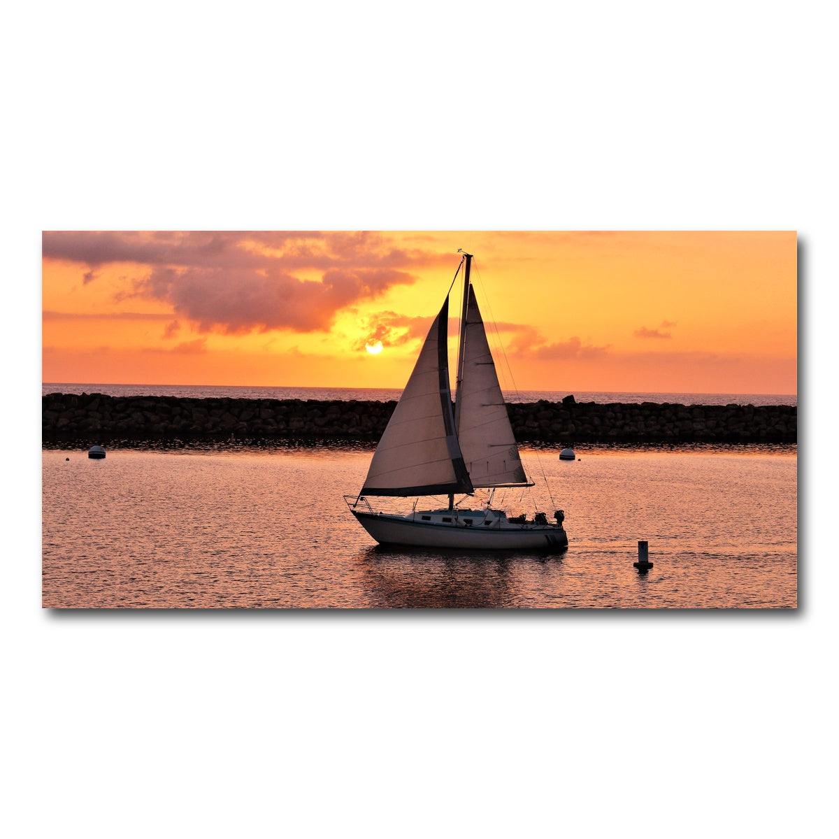 AUTO-MOCKUP WHITE | Portifino Redondo Beach | 1 Piece | Gallery Wrap Canvas | group=2x1