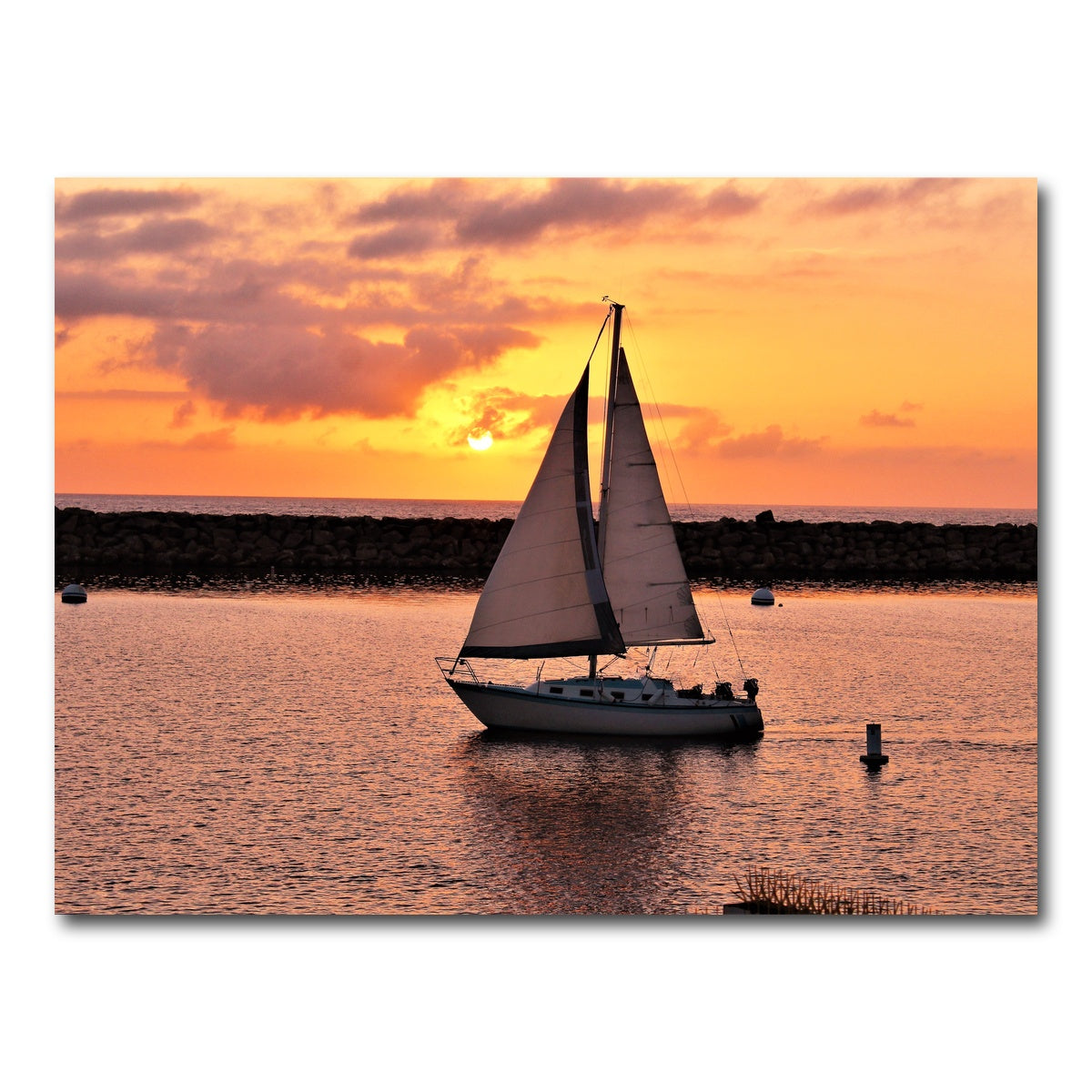 AUTO-MOCKUP WHITE | Portifino Redondo Beach | 1 Piece | Gallery Wrap Canvas | group=4x3