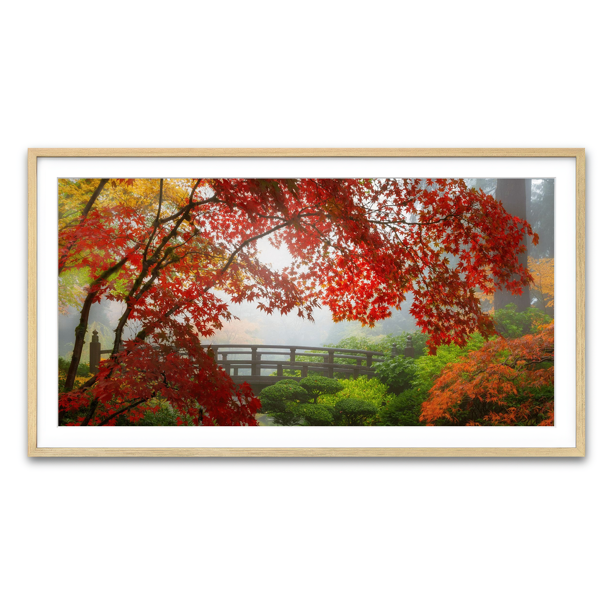 Framed Print 2x1 Natural
