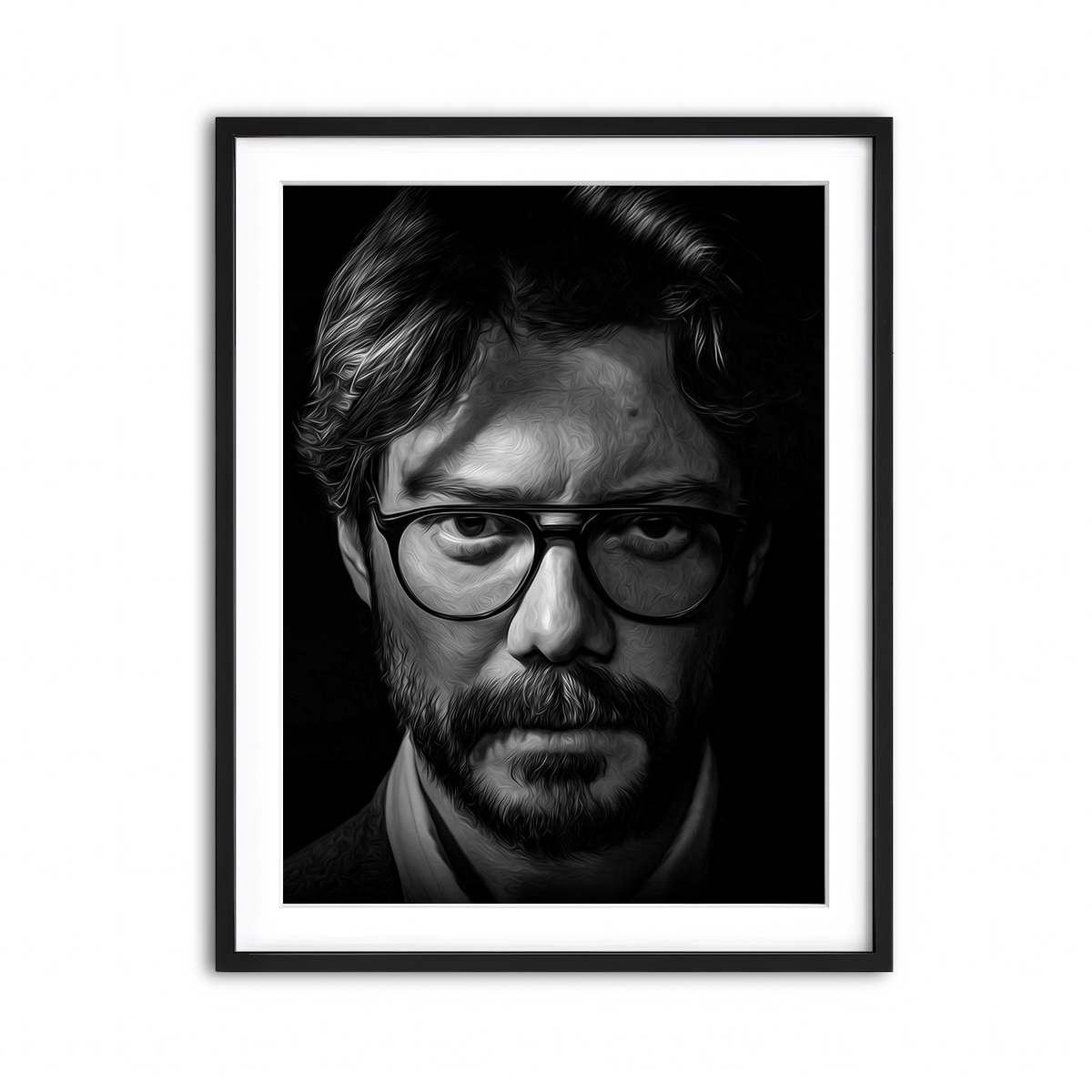 Framed Print 3x4 Black