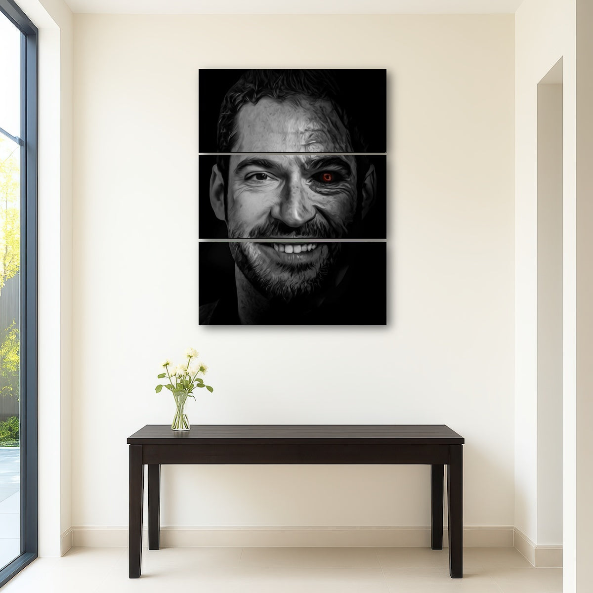 AUTO-MOCKUP ROOM | Portrait lucifer