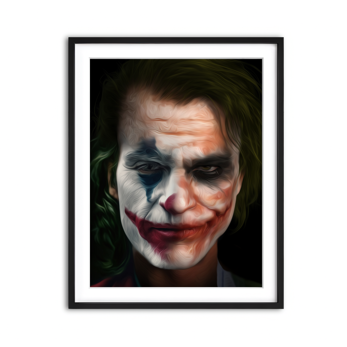 Portrait of a Joker Wall Art