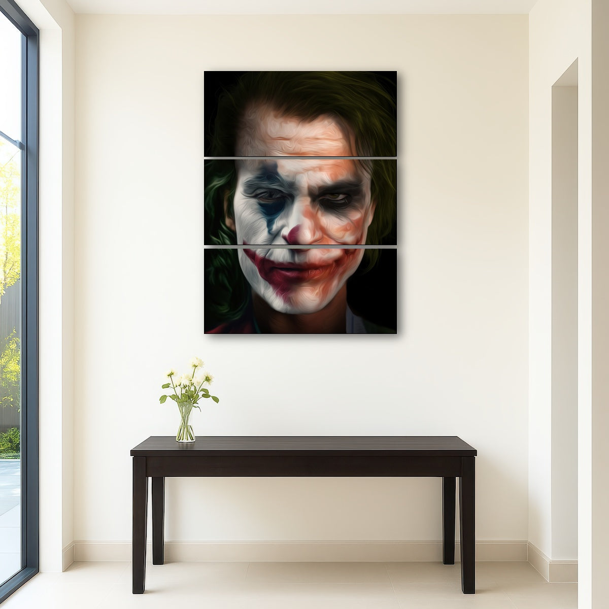 Portrait of a Joker Wall Art