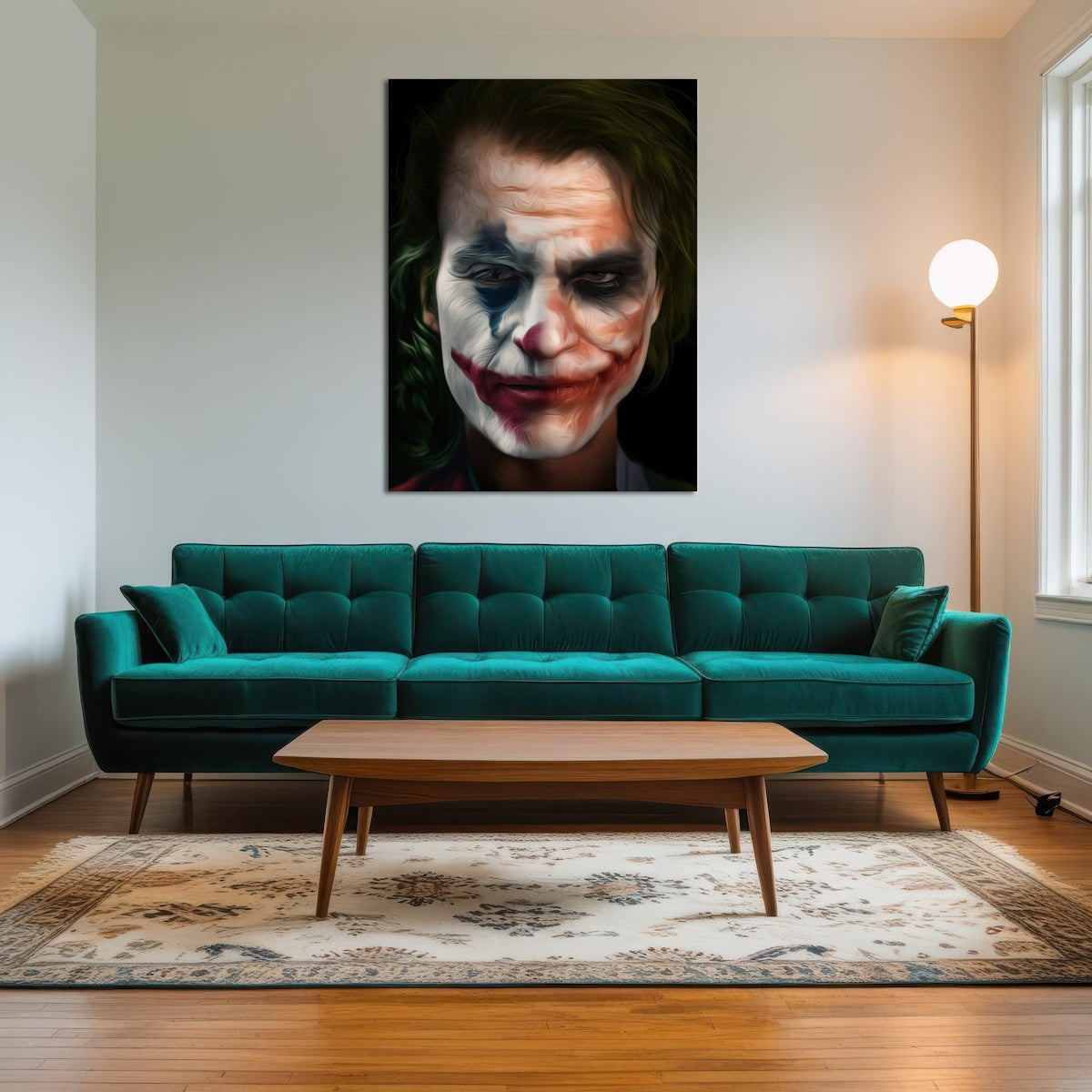 AUTO-MOCKUP ROOM | Portrait of a joker