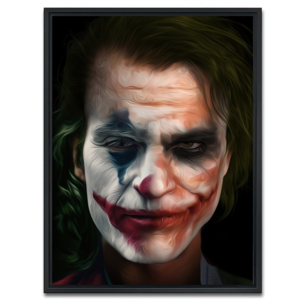 Portrait of a Joker Wall Art
