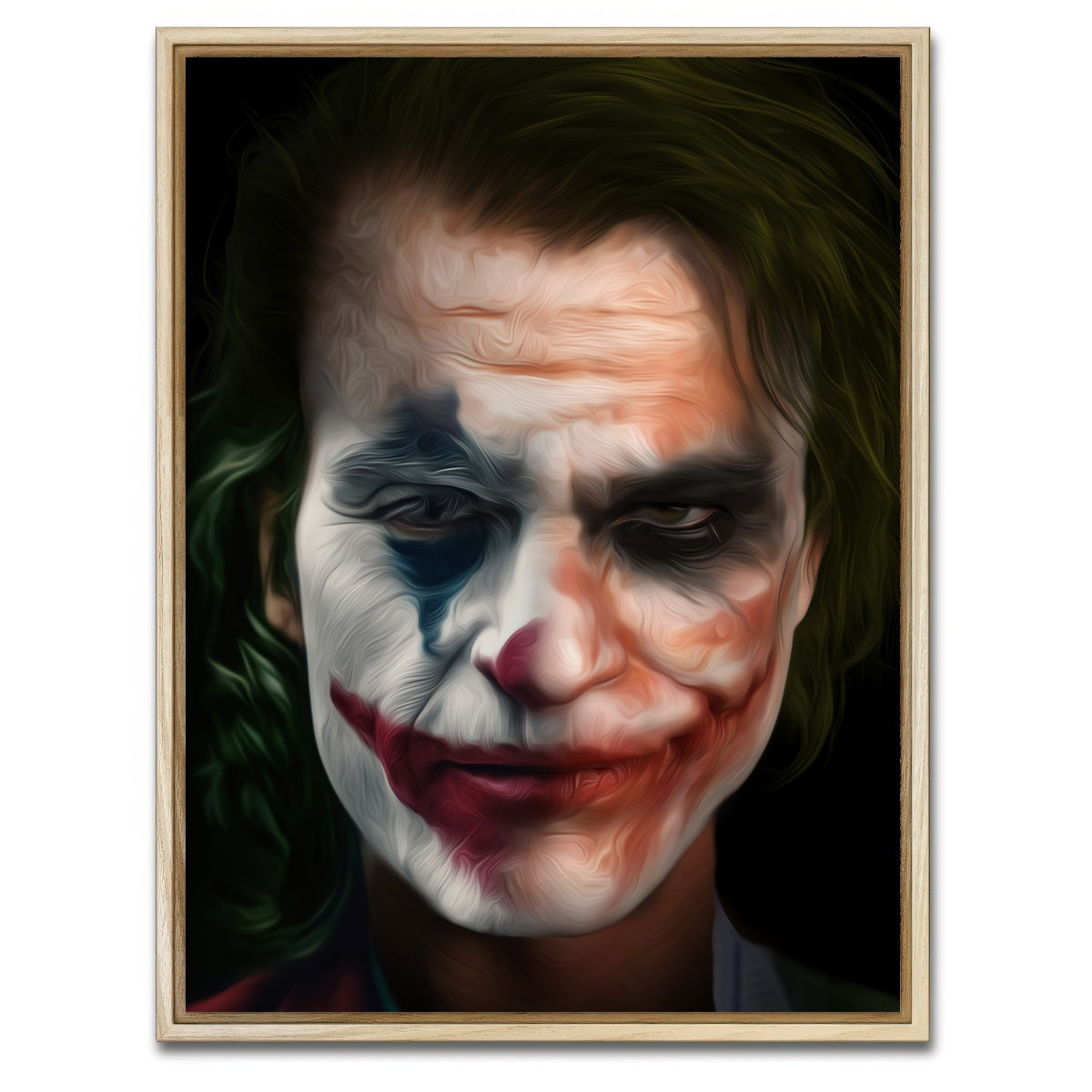Portrait of a Joker Wall Art