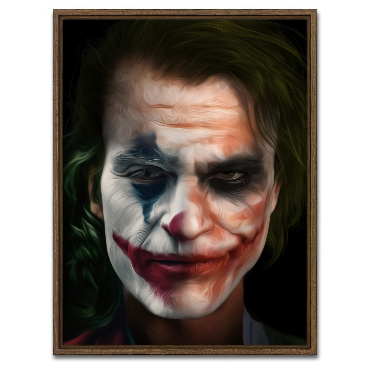 Portrait of a Joker Wall Art
