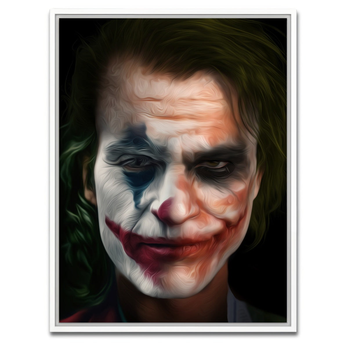 Portrait of a Joker Wall Art