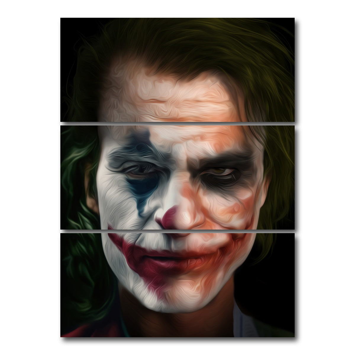 Portrait of a Joker Wall Art