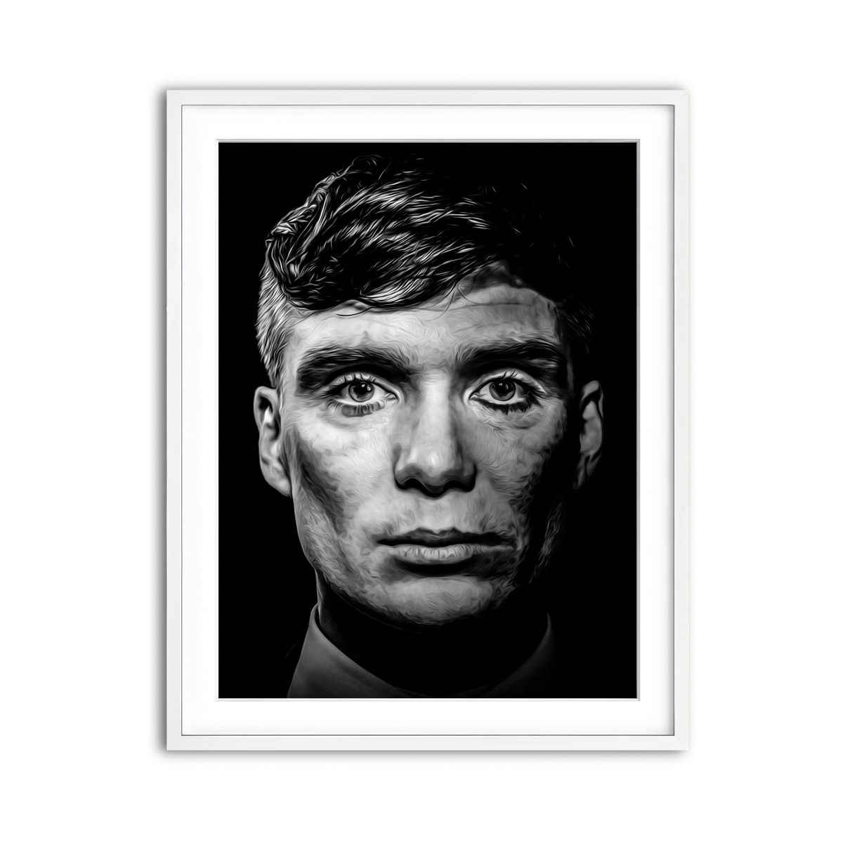 Framed Print 3x4 White