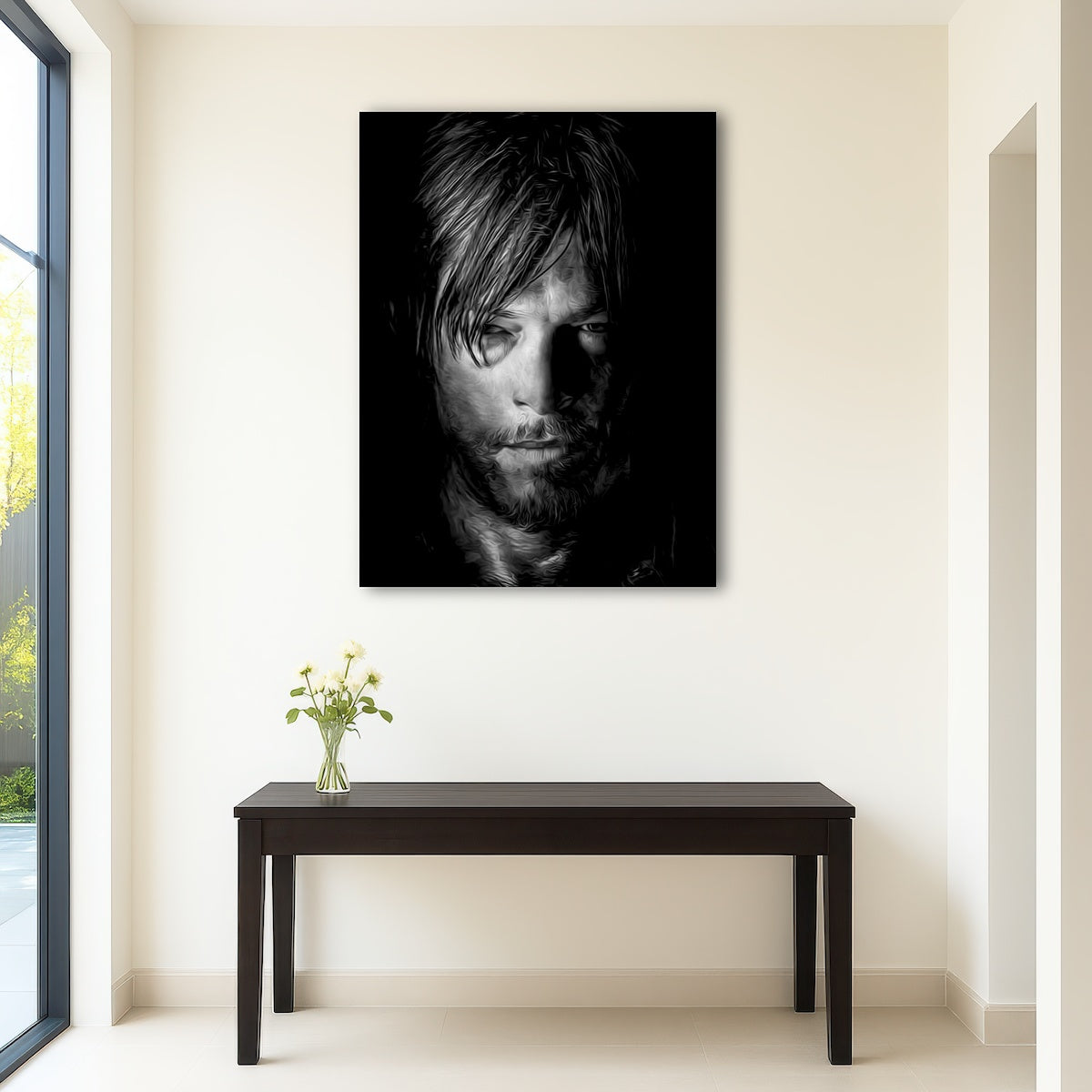 AUTO-MOCKUP ROOM | Portrait the walking dead 2