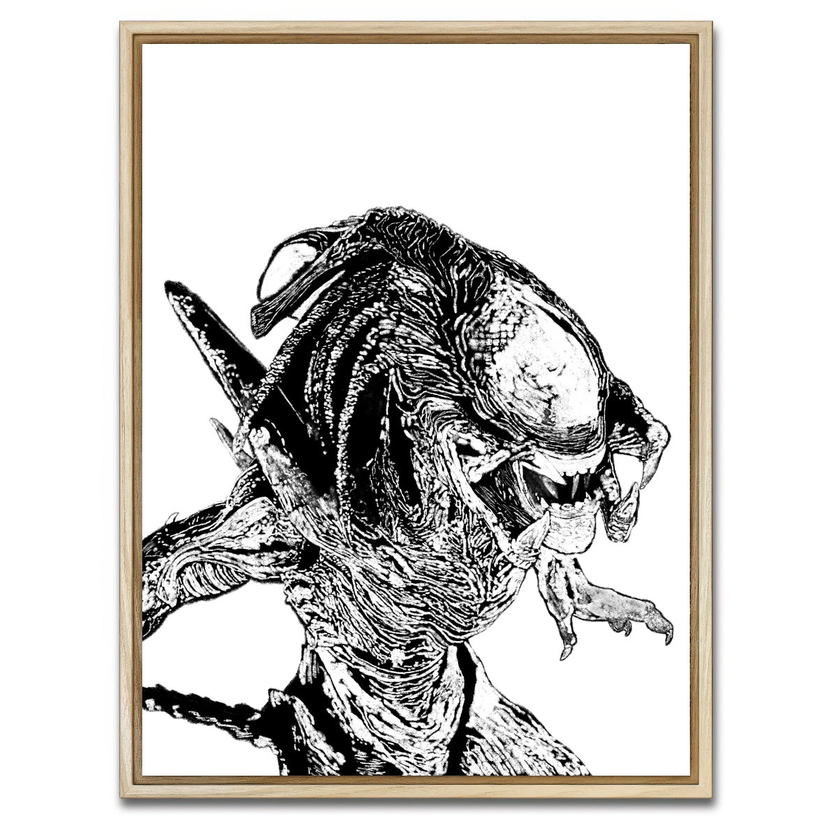 AUTO-MOCKUP WHITE | Predalien | 1 Piece | Natural Framed Canvas | group=3x4