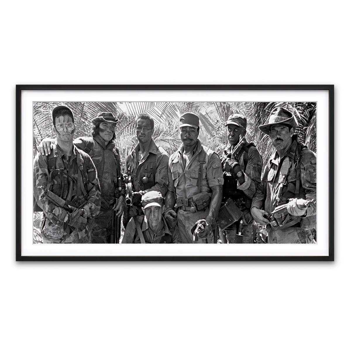 Framed Print 2x1 Black