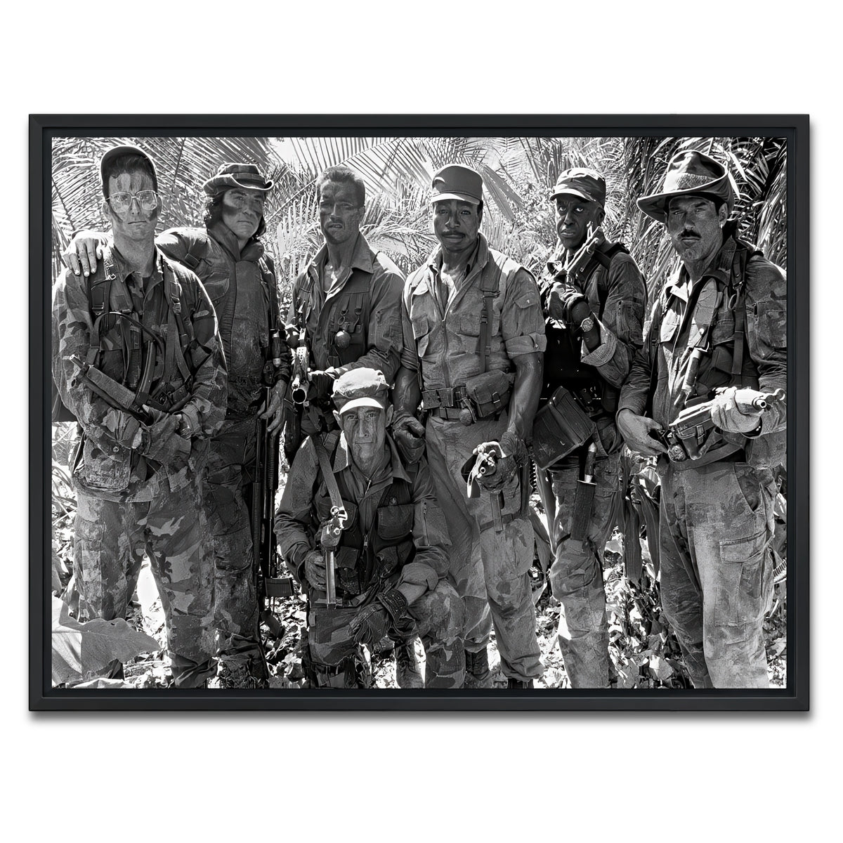 AUTO-MOCKUP WHITE | Predator Crew | 1 Piece | Black Framed Canvas | group=4x3