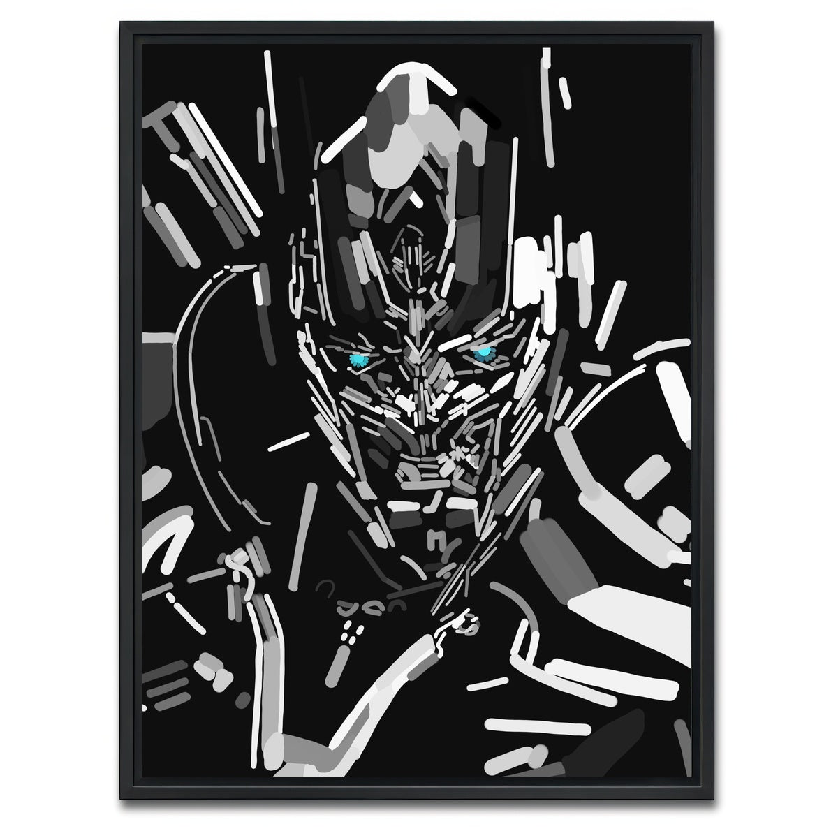 AUTO-MOCKUP WHITE | Prime | 1 Piece | Black Framed Canvas | group=3x4