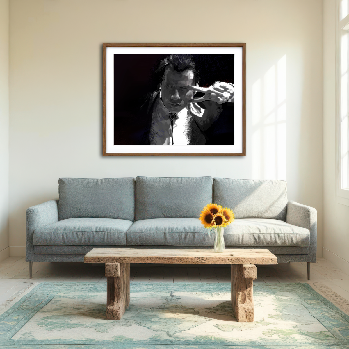 AUTO-MOCKUP ROOM | Pulp Fiction Dance Wall Art