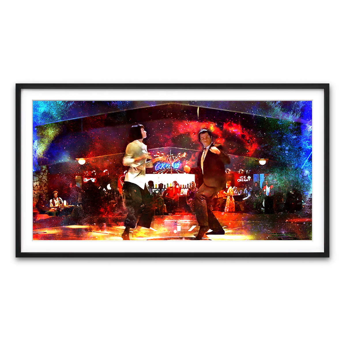 Framed Print 2x1 Black