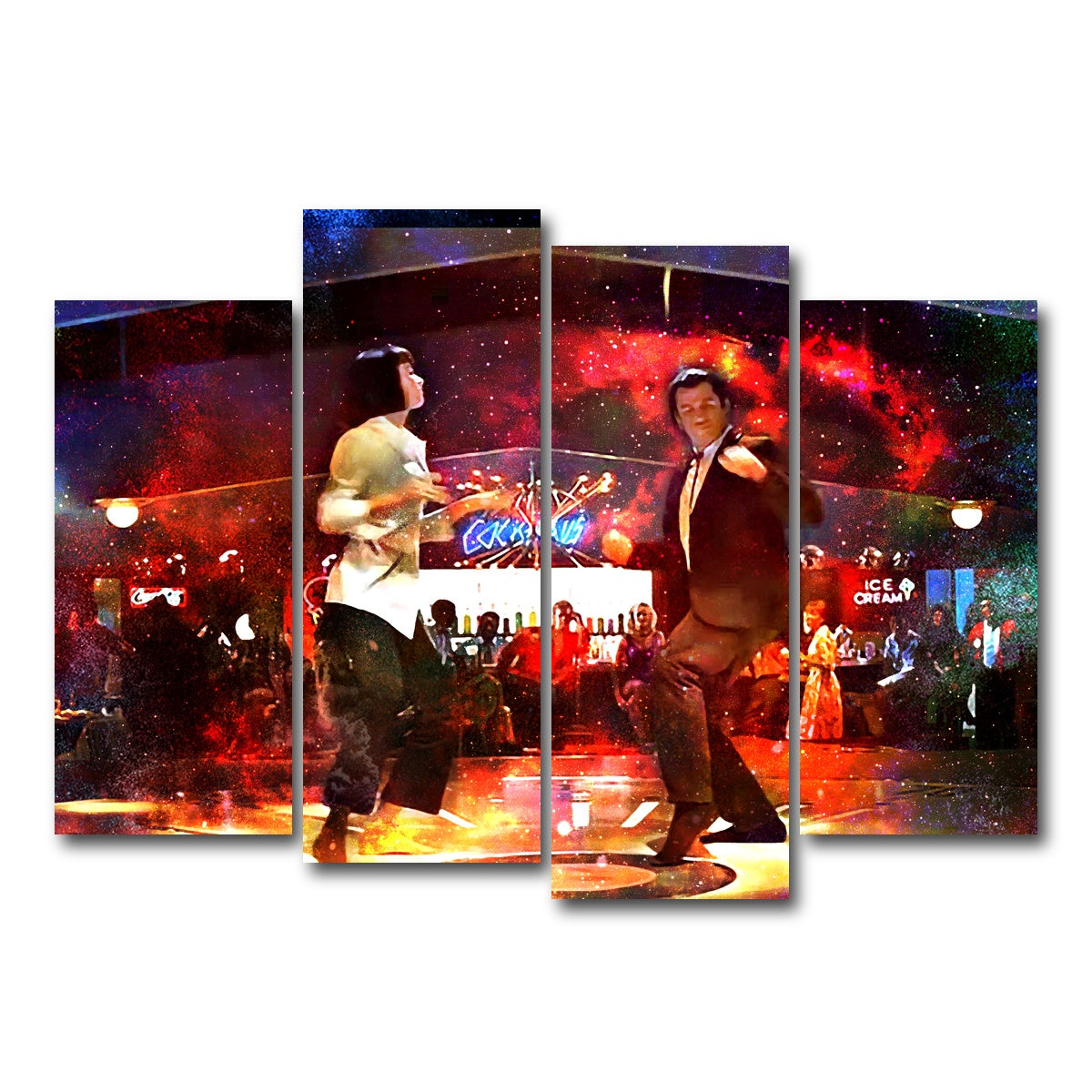 AUTO-MOCKUP WHITE | Pulp Twist | 4 Piece | Gallery Wrap Canvas | group=4_normal