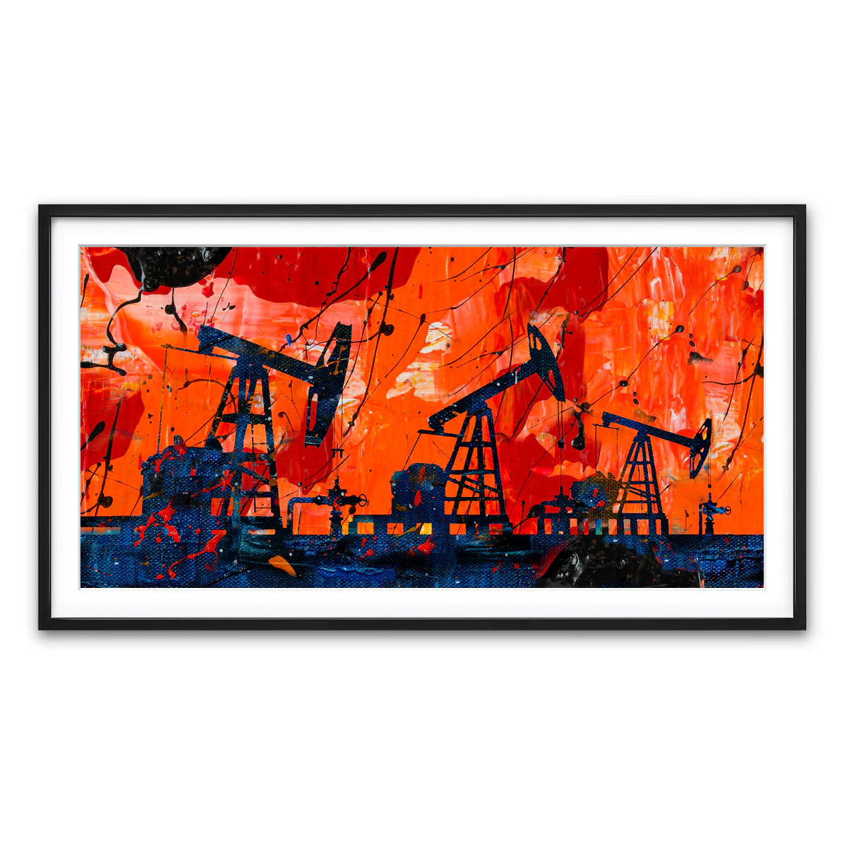 Pump Jack Wall Art