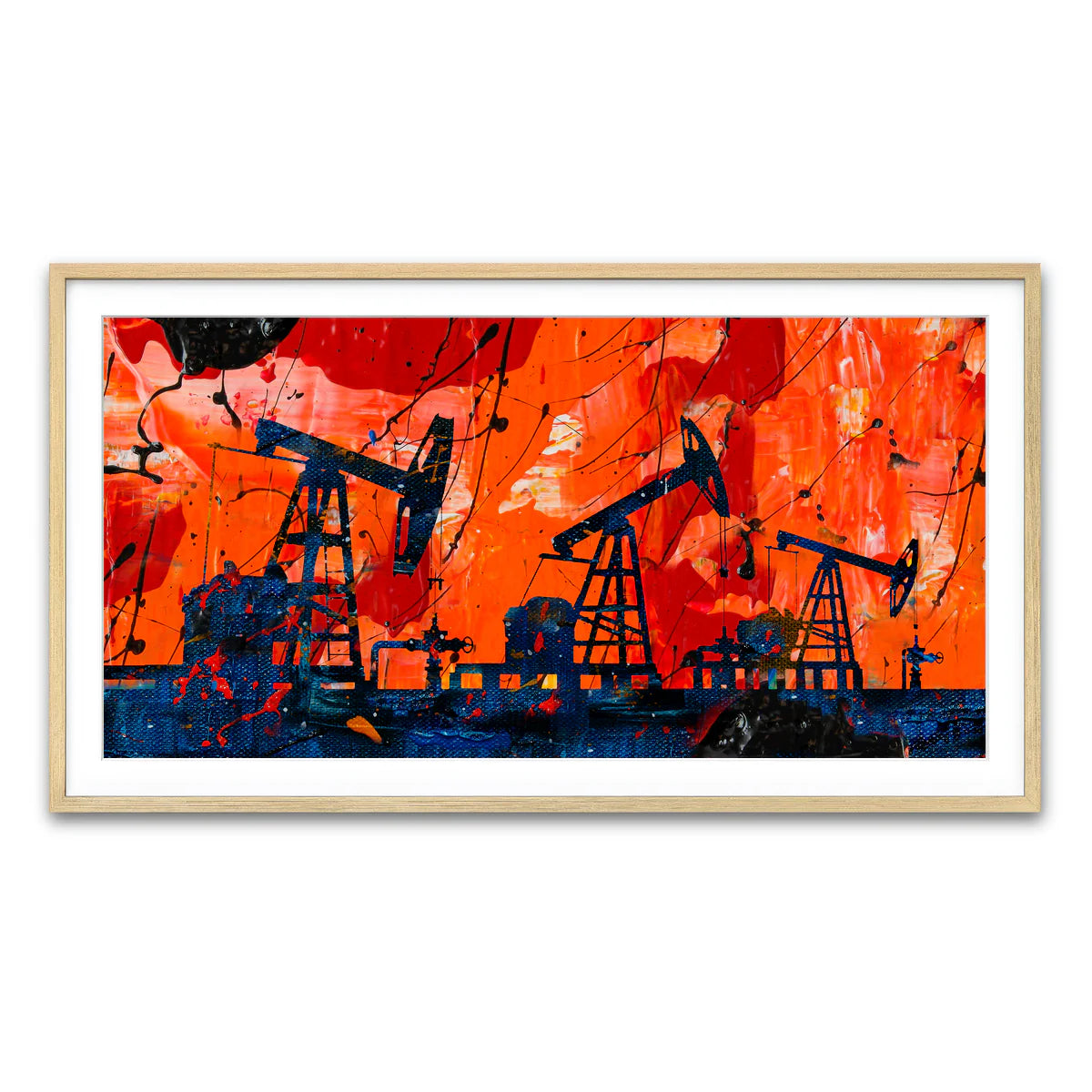Pump Jack Wall Art