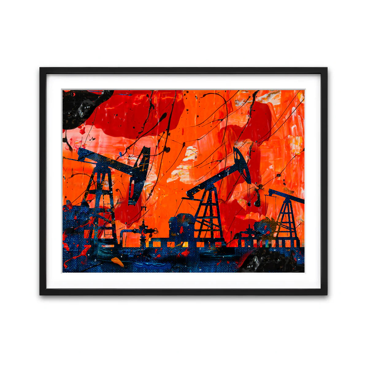 Pump Jack Wall Art