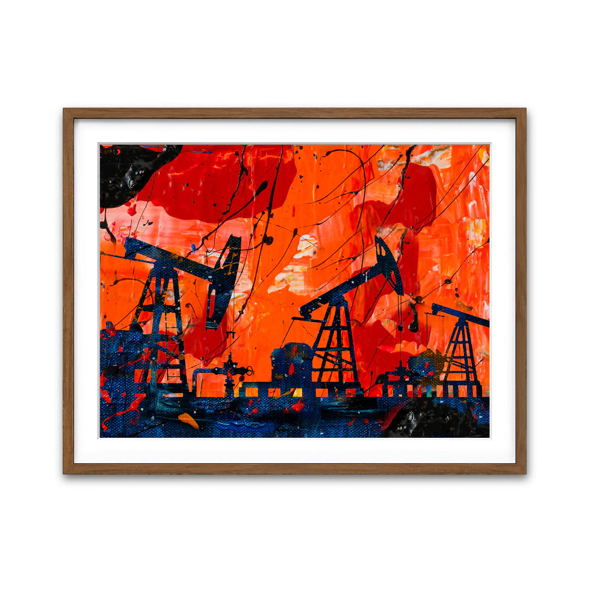 Pump Jack Wall Art