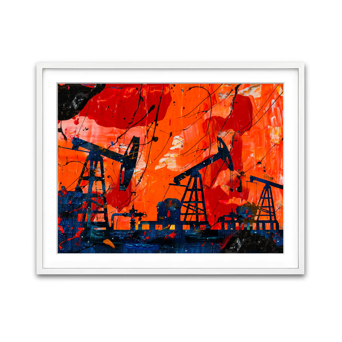 Pump Jack Wall Art
