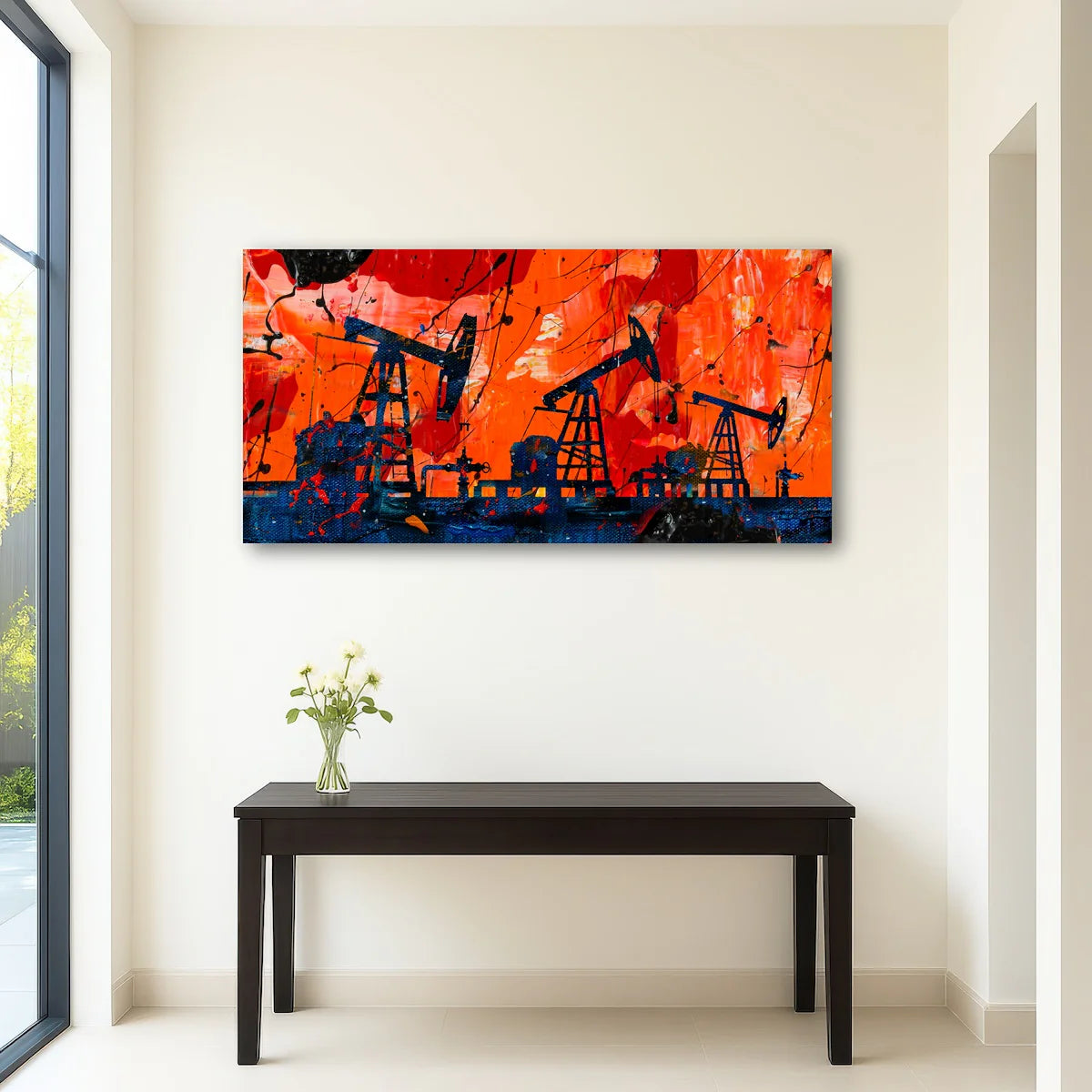 Pump Jack Wall Art