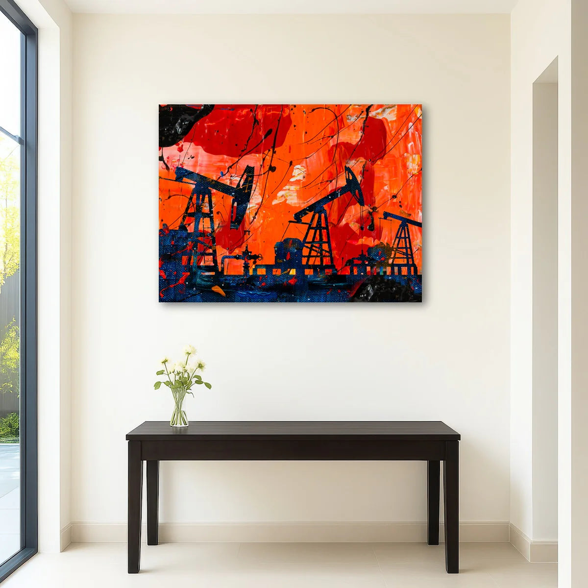 Pump Jack Wall Art
