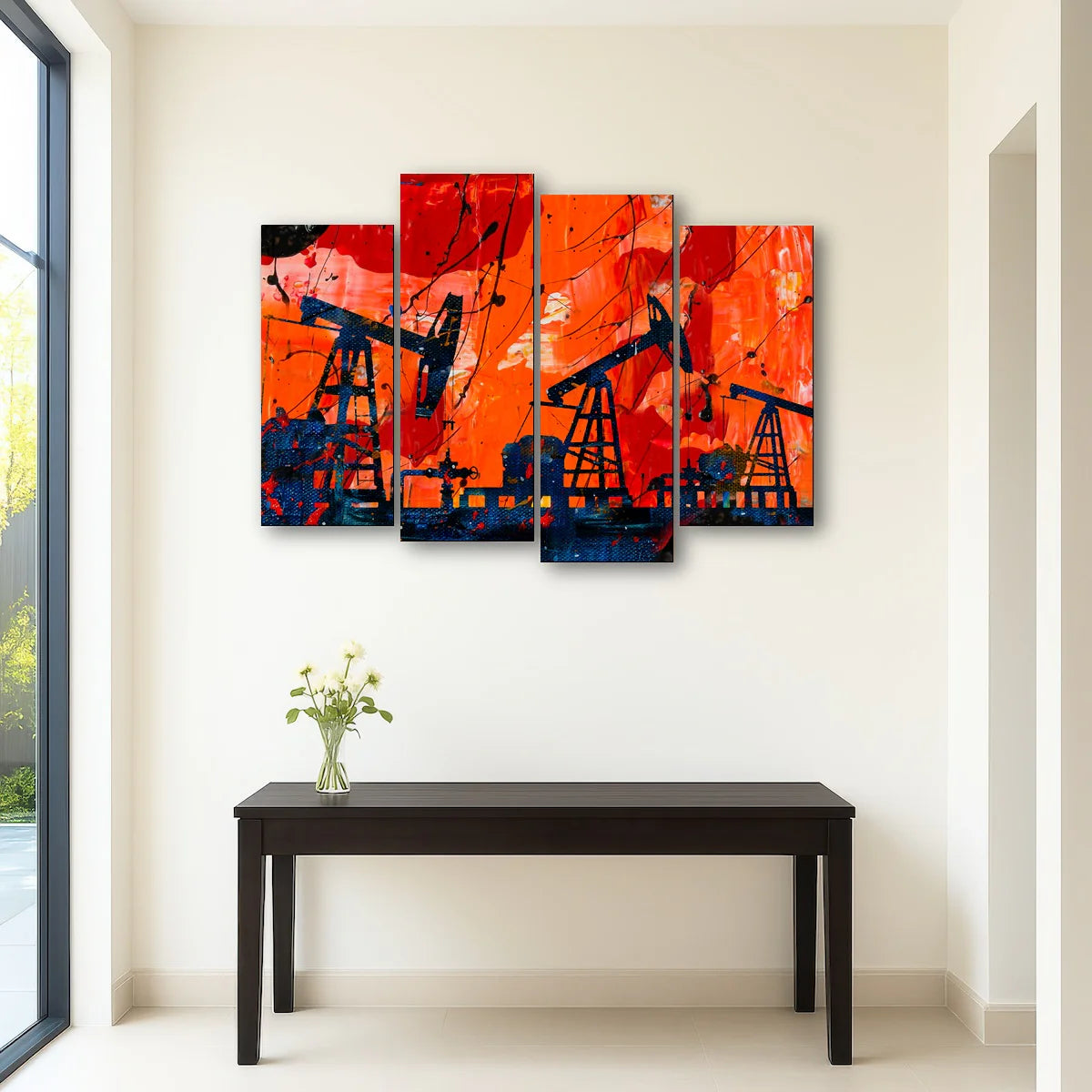 Pump Jack Wall Art
