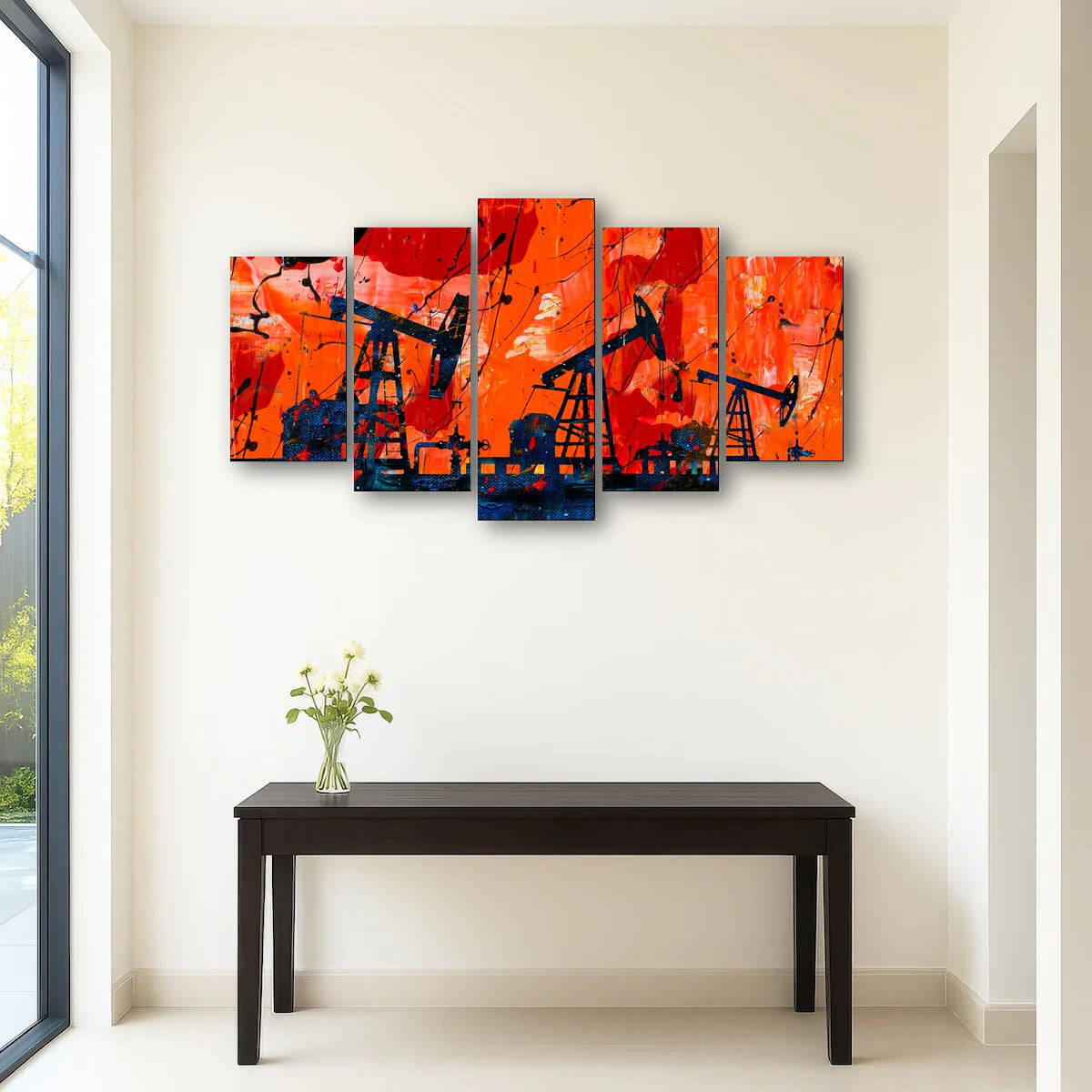Pump Jack Wall Art