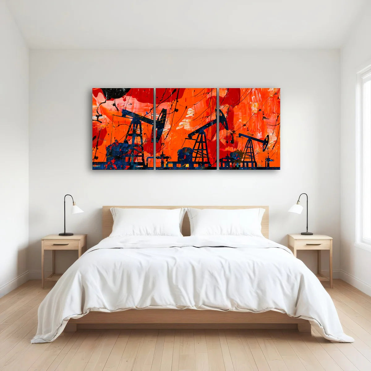 Pump Jack Wall Art