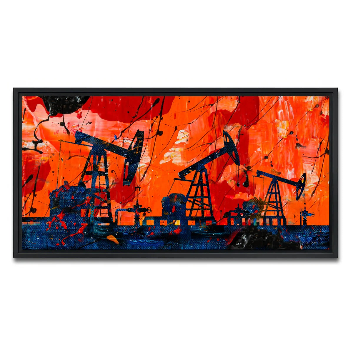 Pump Jack Wall Art