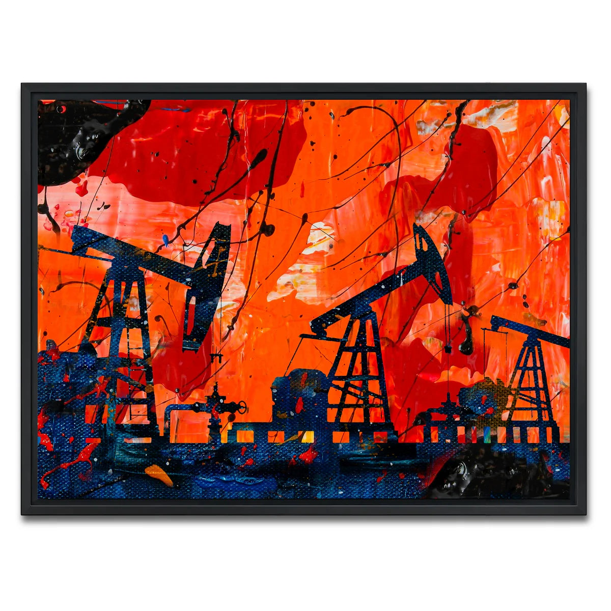 Pump Jack Wall Art