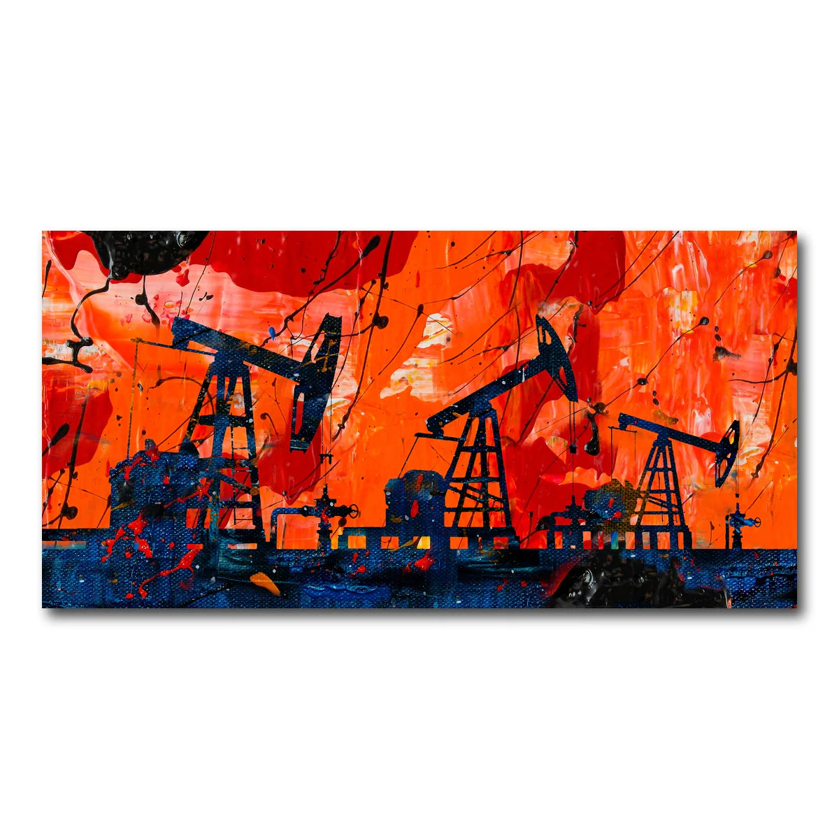 Pump Jack Wall Art