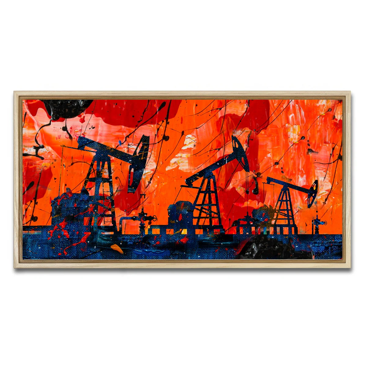 Pump Jack Wall Art