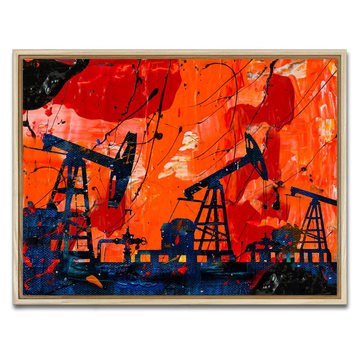 Pump Jack Wall Art