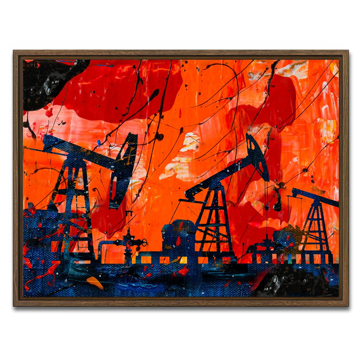 Pump Jack Wall Art