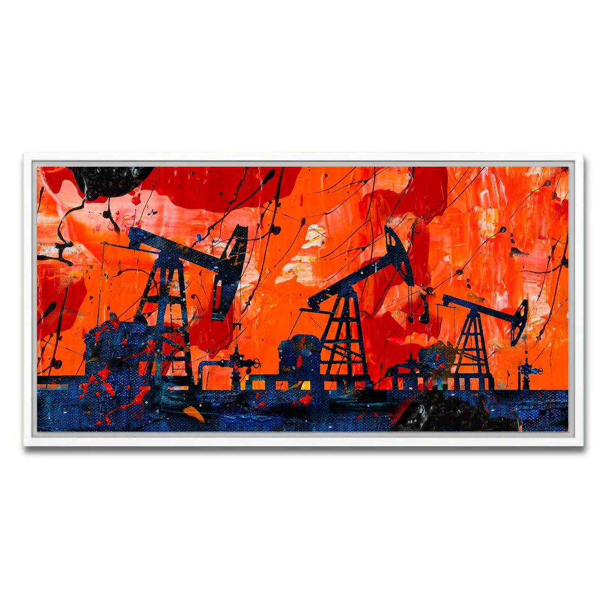 Pump Jack Wall Art