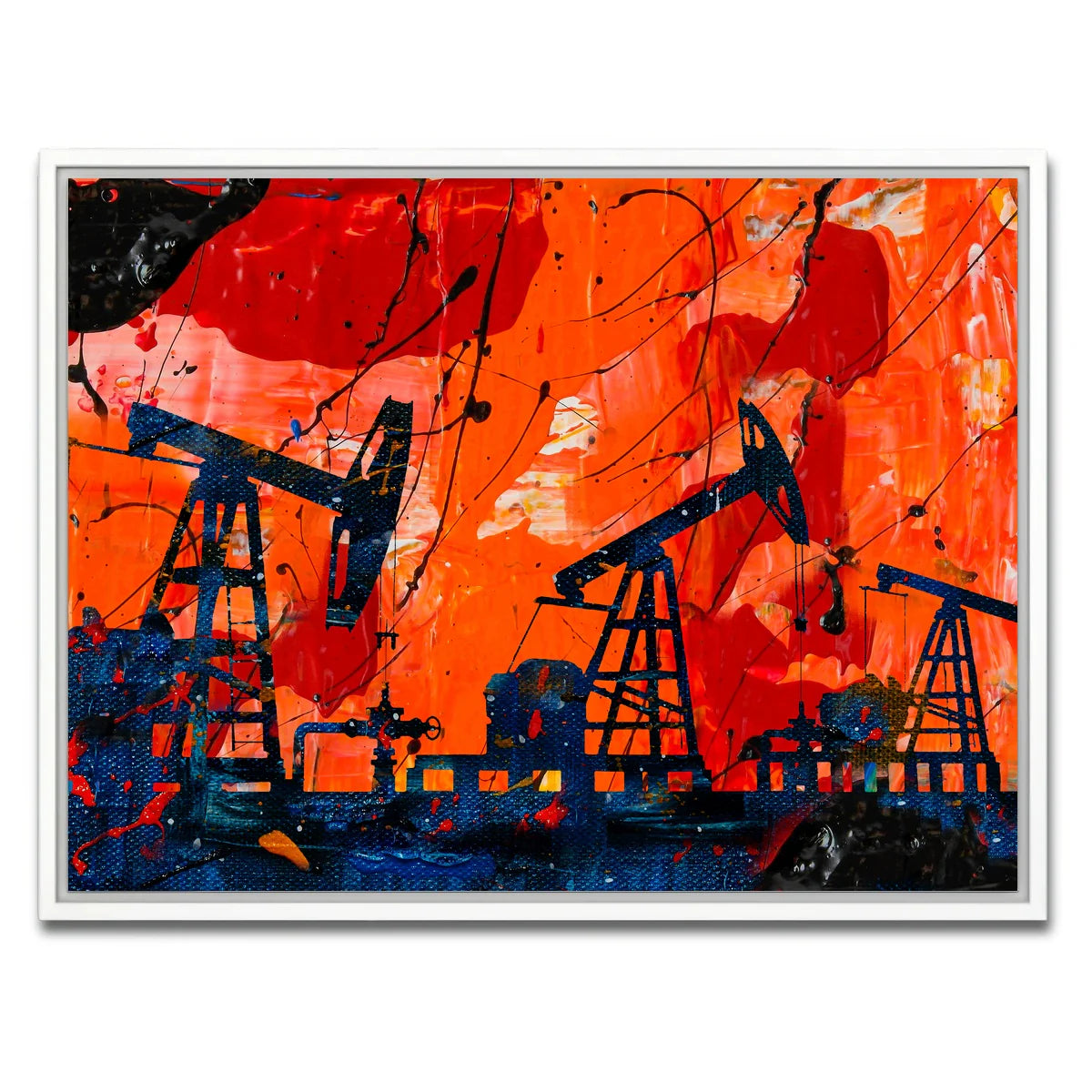 Pump Jack Wall Art